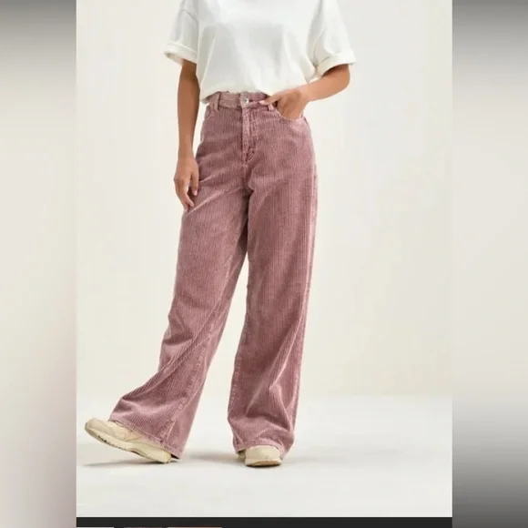 Bellerose Parthe Cord Corduroy pants– Dusty Pink (Flawed) - Picture 1 of 16
